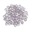 Light Amethyst Polished 5mm Faceted Briolette Bead