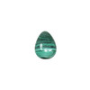 Malachite Polished 8x12mm Pear Drop Bead