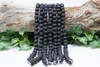Lava Rock Coated Natural 10mm Round