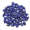 Lapis Polished 5x9mm Faceted Drop Bead