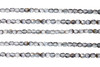 Fire Polish 4mm Faceted Round - Antique Copper - Crystal