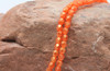 Fire Polish 4mm Faceted Round - Sueded Gold Lamé Hyacinth