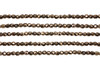 Fire Polish 4mm Faceted Round - Bronze