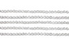 Fire Polish 4mm Faceted Round - Crystal - Silver Lined