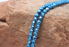Fire Polish 4mm Faceted Round - Saturated Metallic Nebulas