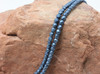 Fire Polish 4mm Faceted Round - Saturated Metallic Bluestone