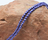 Fire Polish 4mm Faceted Round - Saturated Metallic Ultra Violet