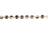Gold 4mm Round Disc Chain - Sold by 6 Inches