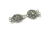 Silver 3-Hole Bali Style Clasp