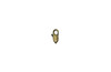 Antique Brass 10x5mm Flat Lobster Claw Clasp