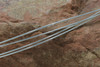 Sterling Silver Wire - Round - 18 Gauge - Half Hard - 1/2 Ounces