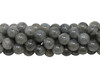Labradorite AA Grade Polished 8mm Round - 2mm Large Hole