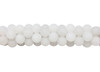 White Jade Matte 12mm Round