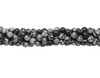 Snowflake Obsidian Polished 4mm Round