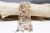 Montana Agate Polished 8mm Faceted Bicone