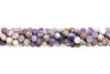 Sage Amethyst Matte Brown Mix 6mm Round