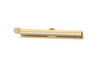 Satin Hamilton Gold 30mm Slide Tube