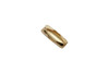 Satin Hamilton Gold 2.3mm Ball Chain Connector Ends