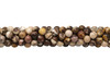 Brown Zebra Jasper A Grade 8mm Round