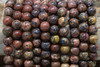 Red Leopardskin Jasper Polished 8mm Round