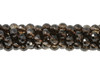 Smoky Quartz A Grade Polished 6mm Faceted Round