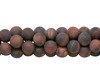 Red Tiger Eye Matte 12mm Round