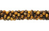 Tiger Eye Grade A Polished 8mm Faceted Round