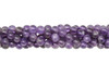 Amethyst AB Grade Polished 4mm Round