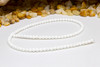 White Shell Polished A Grade 4mm Round