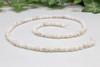 Howlite Natural Matte 4mm Round