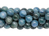 Kyanite Polished 8mm Round - Blue / Green