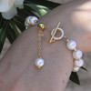 12mm Gold Micro Pave Ring Link Toggle