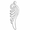 Angel Bird Wing Connector - Sterling Silver