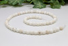 Howlite Natural Matte 6mm Round