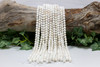 Howlite Natural Matte 6mm Round