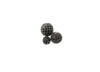 Black 6mm Round Micro Pave Bead