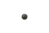 Black Plated Micro Pave 10mm Round Bead