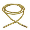 Gold - 1.5mm Nylon Chinese Knotting Cord with End Caps - Bracelet