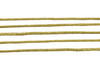 Gold - 1.5mm Nylon Chinese Knotting Cord with End Caps - Necklace