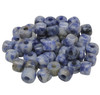 Forte Bead - Blue Spotted Jasper - Sold Individually