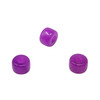 Forte Bead - Manmade Dyed Violet Jade Mix - Sold Individually