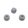 Forte Bead - Dove Grey Glass - Sold Individually