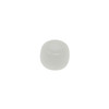Forte Bead - Milky White Glass - Sold Individually
