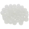 Forte Bead - Milky White Glass - Sold Individually