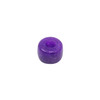 Forte Bead - Manmade Dyed Purple Jade - Sold Individually