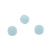 Forte Bead - Manmade Dyed Milky Aqua Jade - Sold Individually