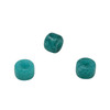 Forte Bead - Manmade Dyed Dark Teal Jade - Sold Individually