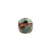 Forte Bead - Teal / Red / Beige Imperial Jasper - Sold Individually
