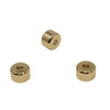 Gold Plated Wheel Rondelle 8mm Forte Bead - Sold Individually