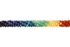 Mixed Chakra Gemstones A Grade Polished 8mm Round